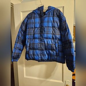 🆕️Juicy Couture Plaid Puffy Jacket